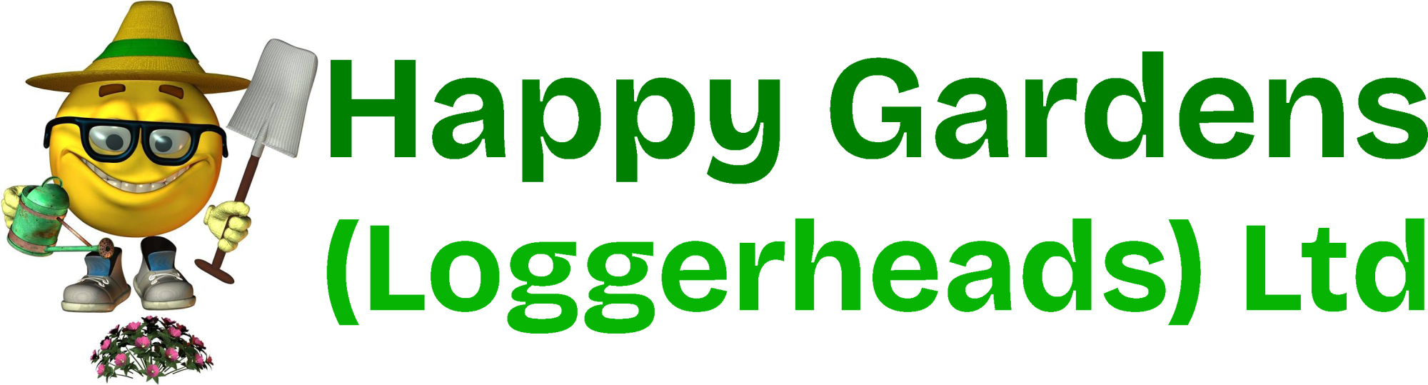 happy gardens loggerheads ltd logo extended